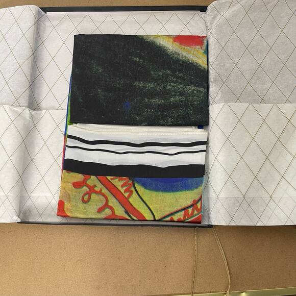 SCARF 100% Silk Charmeuse by film production designer Dean Tavoularis Women - Picture 6 of 6